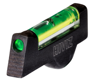 Fiber optic litepipe sight for Smith and Wesson L Frame revolvers from HIVIZ featuring steel construction.